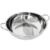 Mupingfenglan Compartment Cookware Hot Pot Soup Pot Stockpot With Secure S Shaped Divider Stainless Steel Non Coated Surface suitable for social meals home, 28CM, Dual Flavor