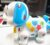 Musical Pull and Push Puppy Toys, Birthday Gifts for Boy Girl (Blue)