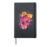 Music Note Abstract Hardcover Journal, Black