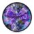 MUSM 10 Inch Round Wall Clock Battery Operated Modern Analog Clock
