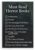 Must Read Horror Books Checklist Educational 12×18 US Made Poster