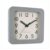 Mute Nordic Table Clocks Desk Clocks Square Simple Pendulum Clocks Desktop Clocks Living Room Decorations Desktop Clocks Gray Yellow Table Clock (Color : B) (A)
