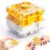 MUUHU 2-in-1 Fidget Spinner Maze Cube, Spining Fidget Toys for Kids Adults Teen Boys Stress Relief ADHD Anxiety Handheld 3D Puzzle Cube Brain Teaser Games Office Desk Cool Gadgets (2 Level)