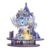 MU x Miao Space Bella 3D Metal Puzzle Kit for Adults, DIY Chibi Princess Figurine with Display Stand, Ice Blue Crown Crystalline Gown, 4-Star Difficulty, Desk Collectible & Unique Birthday Gift