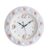 MXDLYHHHT Accurate Timekeeping 17 Inch Wall Clock Modern Creative Silent Non-Ticking Plastic Round Clocks for Living Room Bedroom Office Kitchen Silent Operation