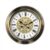 MXDLYHHHT Accurate Timekeeping 18 Inch Retro Home Living Room Bedroom Office Large Metal Round Mute Wall Clock with Roman Numerals Silent Operation