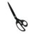 Mxeiwzx Black Fabric Scissors for Adults,Titanium Coating with Stainless Steel Blade, for Dressmaking, Leather Professional Sewing Fabric, Crafting and Home General Use, 10 Inch