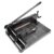 MXJCKSOQ A4 Paper Cutter, Manual Paper Trimmer Cutting Thickness 40mm &Width 315mm, Automatic Security Safeguard and Adjustable Positioning Ruler