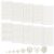 MYDBUYSOME 3701PCS Pearl Stickers Pearls for Crafting – Self Adhesive Pearls for Hair Face Makeup Eye Nail Crafts, Stick On Gems (White, Assorted Sizes)