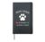 My dog calls me I have to go puppy humor gift Hardcover Journal, Black