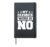 My Favorite Word Is No Hardcover Journal, Black
