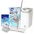 MyJae Flat Mop and Bucket Set, Microfiber Floor Mop with Long Handle, Hands-Free Wash and Wringing System, Wet and Dry Floor Cleaning for Hardwood, Tile, Vinyl and More, Includes 3 Washable Mop Pads