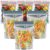Mylar Bags, 90 Pack 9 Sizes 7mil Mylar Bags for Food Storage, Resealable mylar ziplock bags, Stand Up Pouch Bags, Clear Front with Aluminum Foil Back, Zipper Bags with Gusset Bottom for Multipurpose