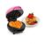 MyMini Heart-Shaped Mini Waffle Maker, Nonstick Electric, Pink