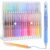 MySHUCE 36 Color Erasable Gel Pens with Eraser Retractable Fine Point 0.7mm
