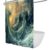 Mystical Aurora Shower Curtain Celestial Swirling Nebula Bath Curtain Washable Polyester Cloth Fabric Bathroom Shower Curtains with Hooks 72 x 78 inch