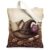 Mystical Witch Hat Fantasy Quote Vintage Canvas Tote Bag 13×15 Inch