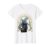 My Therapist Said Set Boundaries Corporate Shark Design T-Shirt, Women, White, Small