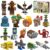Myth Qholve Italian Brain Rot Unique Cartoon Characters Building Blocks 17 in 1 Educational & Entertaining Gift Idea for Kids Teens & Adults