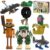 Myth Qholve Italian Brain Rot Unique Cartoon Characters Building Blocks 6 in 1 Educational & Entertaining Gift Idea for Kids Teens & Adults