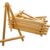 MYYZMY 10 Pcs 7.5 Inch Mini Wood Display Easel, Tabletop Easels