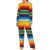 MZERSE Comfy Nightwear Set Womens Long Sleeve Pjs Mexican Stripes