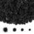 NACHLYNN 1000 Glitter Pom Poms Bulk 4 Sizes Assorted Soft Fluffy Pom Poms for Crafts DlY Decorations Activities with A Storage Bag (Black)