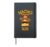 Nacho Average Bob Personalized Name Funny Taco Hardcover Journal, Black