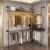 Nahenduo Industrial Pipe Clothing Rack with LED Lights and Shelves