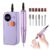 Nail Buffer Drill, Electric Nail Drill, Bit Manicure Sander Set Professional File Polish Remover Rechargeable for Training and Home Use