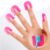 Nail Polish Protector 20 Pcs Cuticle Guard Manicure Finger Cover for Painting Supplies Skin Barrier Tools Reusable Silicone Wrap for Home Salon(Pink)