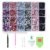 Nail Rhinestones Set – Colorful Flatback Gems for 3D Nail Art Decorations(3)