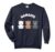 Namaste Funny Cute Bears Kawaii Yoga Bear Stress Free Comfort Colors Adult Sweatshirt