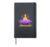 Namaste Lotus Flower Golden Buddha Zen Om Meditation Yoga Hardcover Journal, Black
