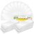 Nameplate Self-Adhesive Desk Name Tag Clear Adhesive Pockets for Classroom Office, 13.4 x 4.7 Inch (100 Pcs)