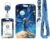 Name Tag ID Badge Holder Anime Prince Cartoon Retractable Badge Reels