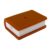 Namzi 10PCS Book Shaped Silicone Beads,Creative Mini Book Charms,Brown