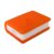 Namzi 10PCS Book Shaped Silicone Beads,Creative Mini Book Charms,Orange