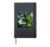 Nanday Conure Starry Night Nanday Parakeet Hardcover Journal, Black