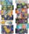 NANYNNU Dinosaur Washi Tape Set, 13 Rolls Silver Foil Cute Washi Tapes, Kawaii Floral Decorative Masking Tape for Journaling Supplies, Scrapbooking, Bullet Journal, Planner Decoration, DIY Crafts