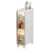 Narrow 3-Drawer Storage Cart on Wheels14 cm L – Versatile Plastic nizer for BathroomBedroomOfficeKitchenLiving Room – Compact and Stylish Solution for Clutter