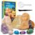 National Geographic Ancient Egypt Dig Kit – Includes Pyramid, Sphinx & Pharaoh-Shaped Dig Bricks with Real Gemstones & Replica Artifacts, Archeology Kit and Gems for Kids, Gift for Girls and Boys