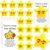 Natonhi 100 Pack Back to School Gifts for Students, Yellow Smile Squeeze Star Squishy Stress Balls Bulk with Blessing Cards for First Day of School Classroom Prizes Party Favors Exchange Gifts