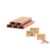 NatSumeBasics 3000 Rose Gold Staples 26/6 Standard Colored Staple Refill for Desk Stapler, 1000 Per Pack, Total 3 Pack Staples (Rose Gold)