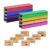 NatSumeBasics 8000 Colored Staples 26/6 Standard Colorful Staple Refill for Desk Stapler, 1000 Per Pack, Total 8 Pack Staples (8000 Colorful)