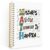 NATSUNO Math Mental Health Spiral Notebook Journal 5.5×8.3in