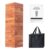Nattork Giant Tumbling Tower (Stack from 1.77Ft to 4+ Ft), Wood Stacking Giant Blocks Game| Made from Premium Pine Wood| Ideal for Family, 54PCS, Brown