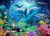 Nattork Jigsaw Puzzles 500 Pieces for Adults（Age 14+）, Families (Sea World) Pieces Fit Together Perfectly