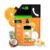 Natural Dishwash Liquid Refill Orange & Frangipani, 2L
