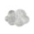 Natural Marble Tray Cloud Shape Vanity Trays, Jewelry Trays Holder Dish for Bathroom Countertop Home Decor Gift White